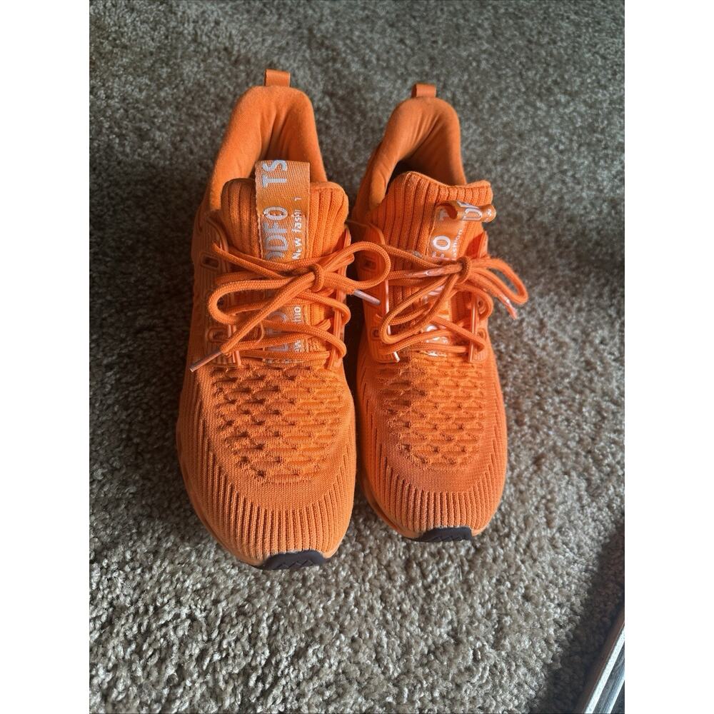 TSIODFO New Fashion Mens Orange Lace-Up Low Top Sneaker Shoes Eur 40